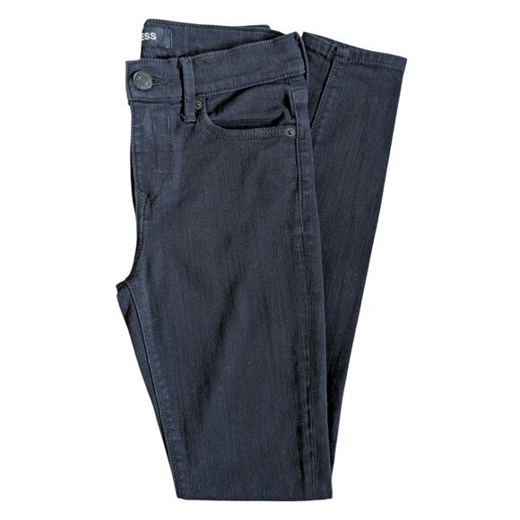 Express Black Mid Rise Stretch Jeggings - 0 - Picture 1 of 9